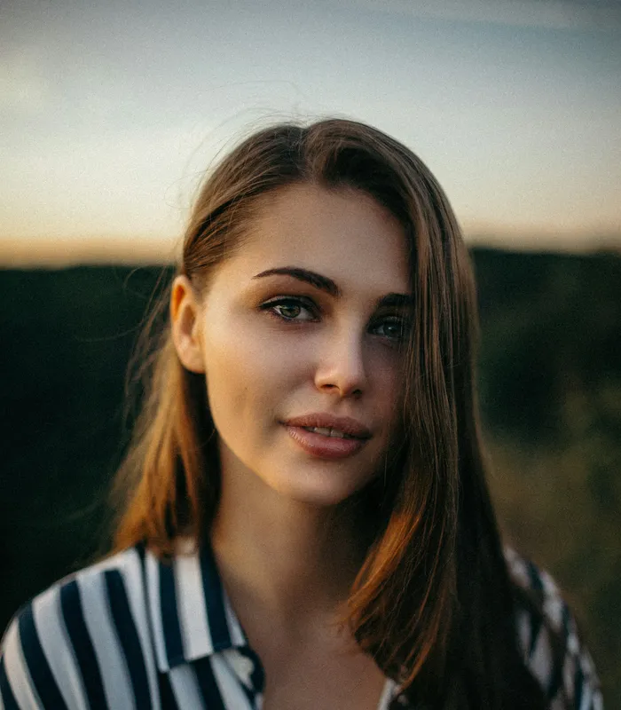 Portrat von Justine