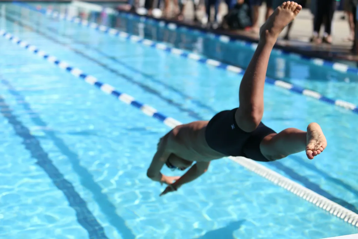 Schwimmunterricht mit Kindern